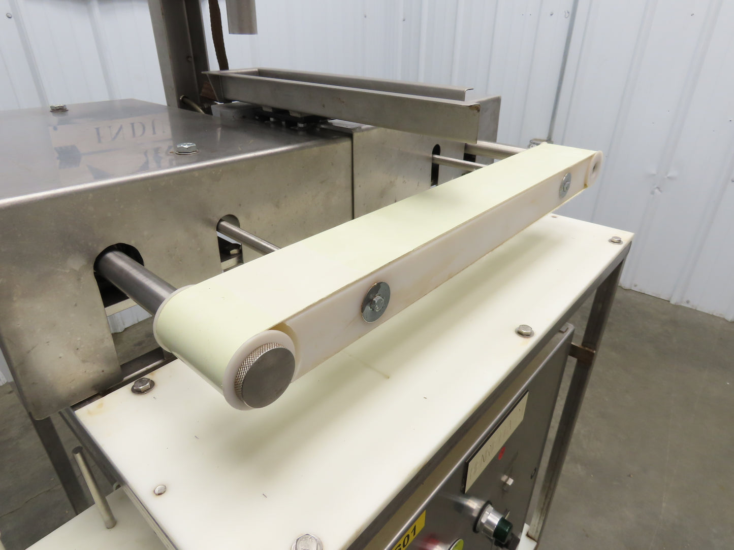 Jost FDLT 60/-35x400 Vibratory Hopper Dosing Feeder Discharge Conveyor Cart 115V