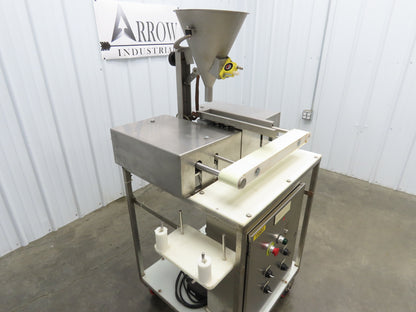 Jost FDLT 60/-35x400 Vibratory Hopper Dosing Feeder Discharge Conveyor Cart 115V
