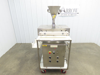 Jost FDLT 60/-35x400 Vibratory Hopper Dosing Feeder Discharge Conveyor Cart 115V