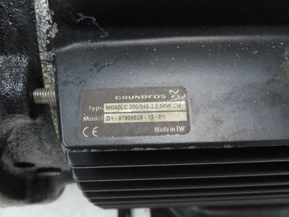 Grundfos CM10-2-A-R-I-V-AQQV G-A-A-N Stainless Centrifugal Pump 3.4Hp 220V 3PH