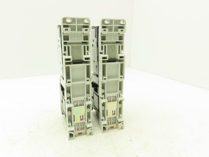 Fuji Elec BM3RSR-P16 Manual Starter .1-.16A  Adj Overload w Contactor Lot of 2