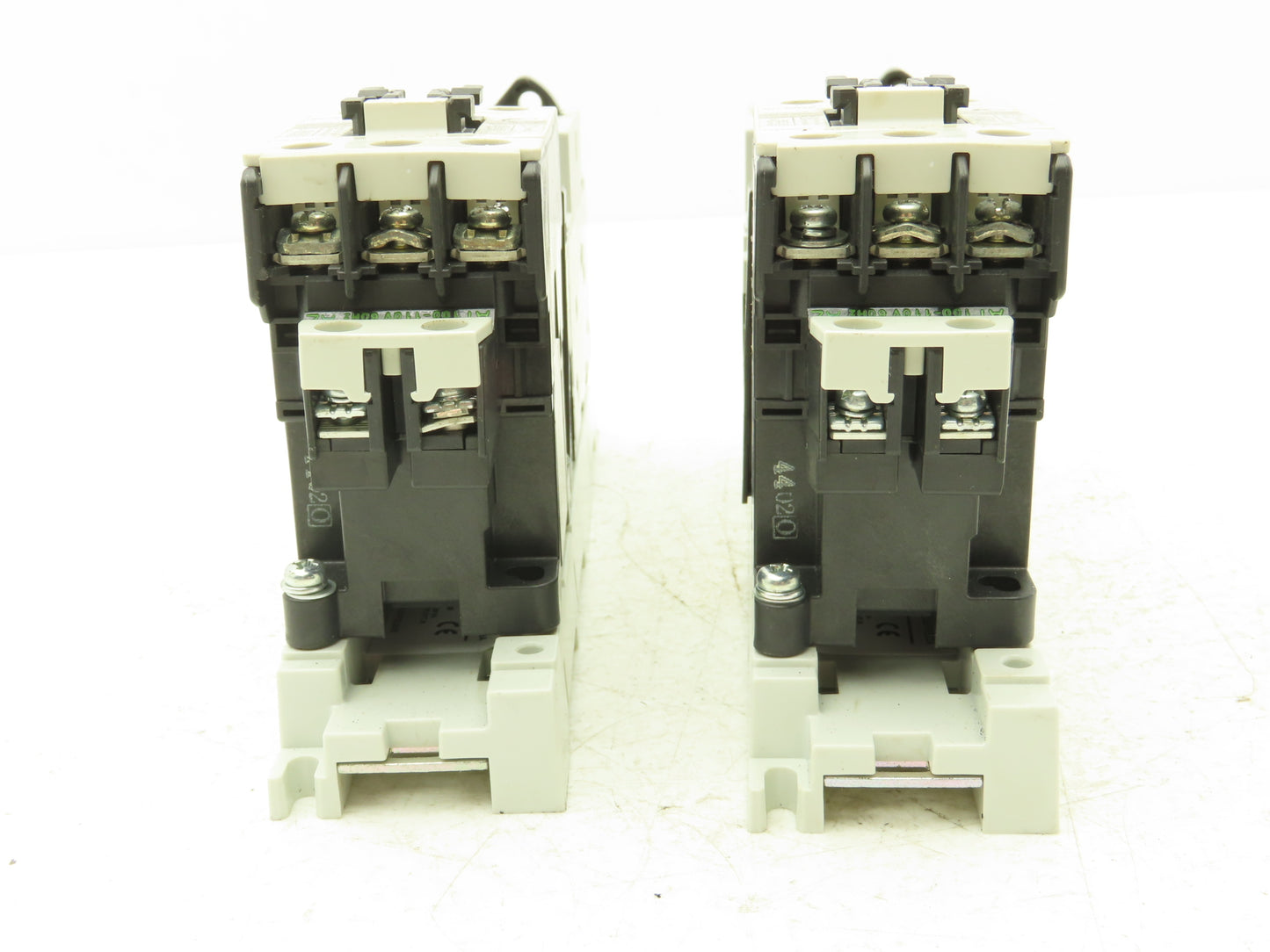 Fuji Elec BM3RSR-P16 Manual Starter .1-.16A  Adj Overload w Contactor Lot of 2