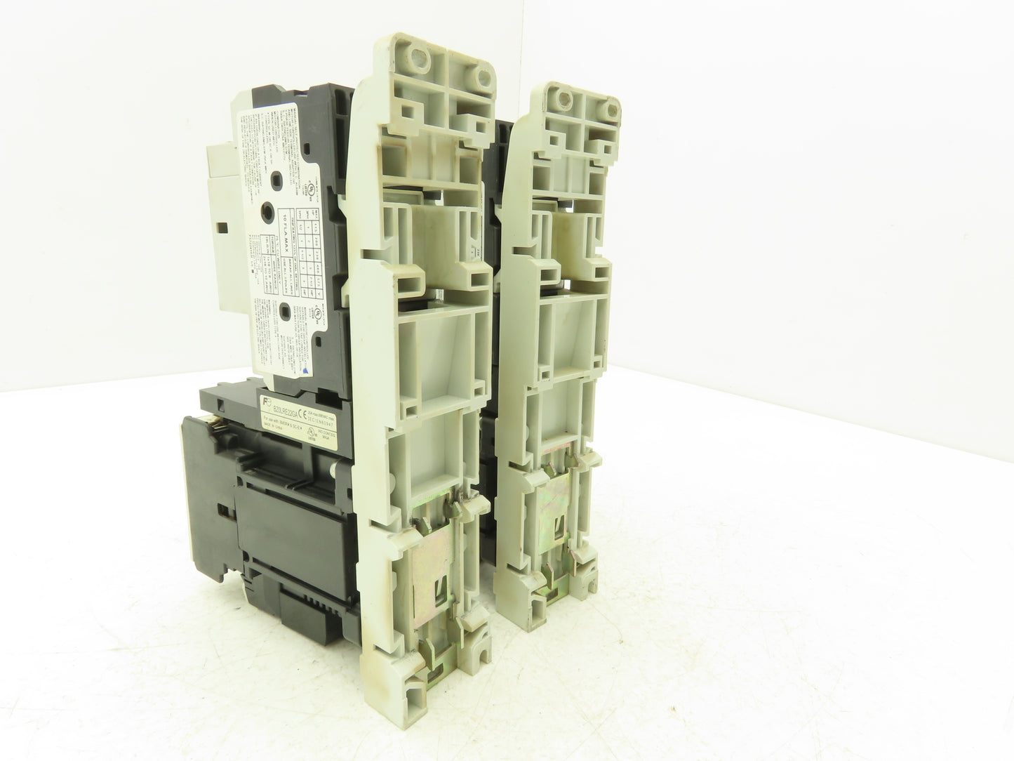 Fuji Elec BM3RSB-010 Manual Starter 6.3-10A Adj Overload w Contactor Lot of 2