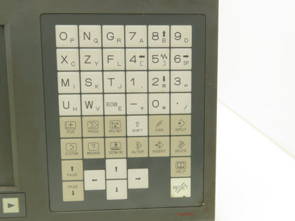 Fanuc A02B-0309-B520 CNC HMI Controller Panel W/Display Monitor Series 0I-TC
