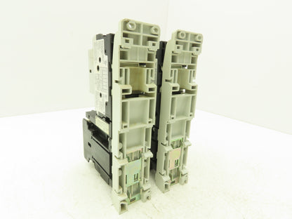 Fuji Elec BM3RSB-P63 Manual Starter .4-.63A Adj Overload w Contactor Lot of 2