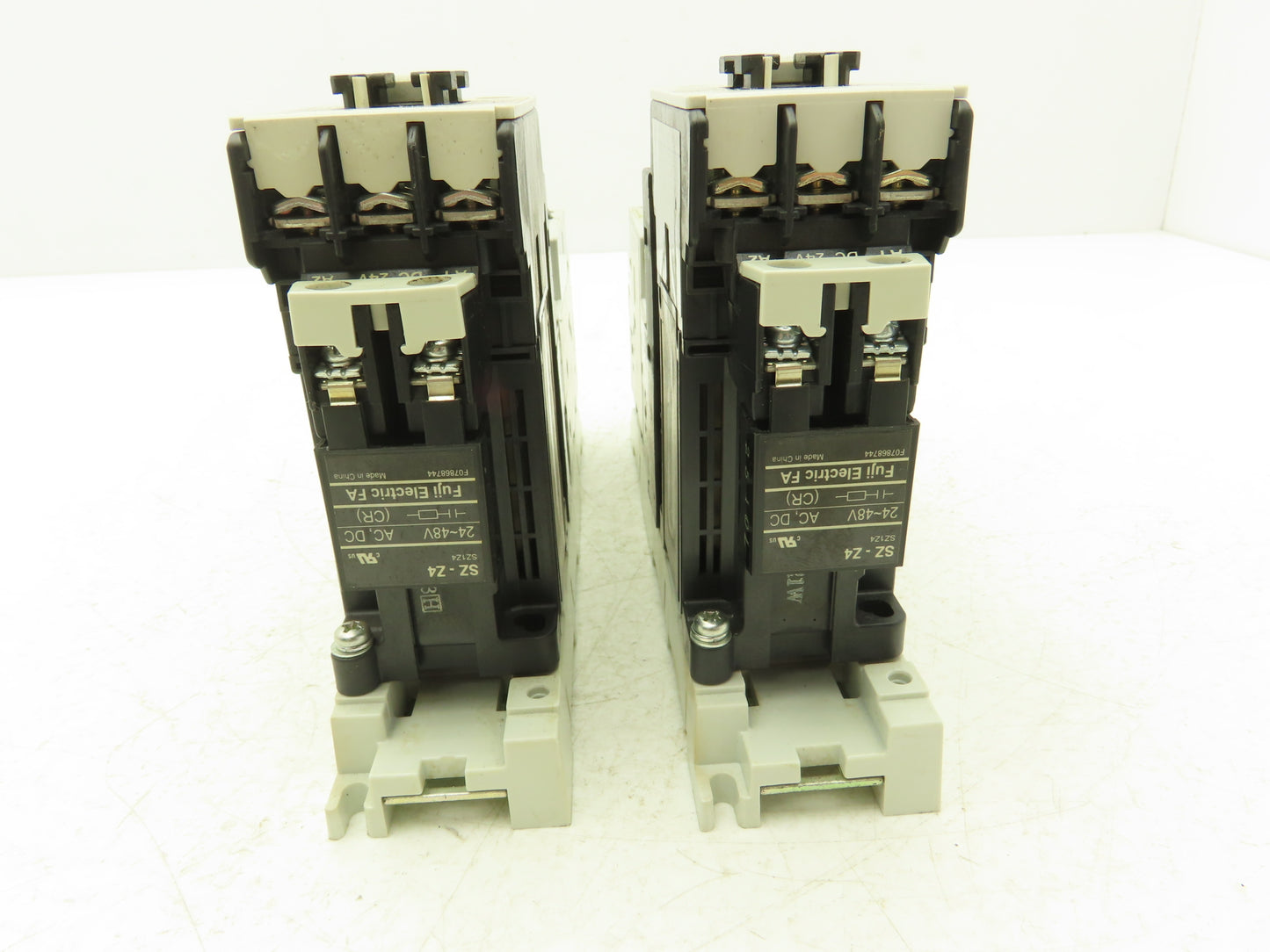 Fuji Elec BM3RSB-P63 Manual Starter .4-.63A Adj Overload w Contactor Lot of 2