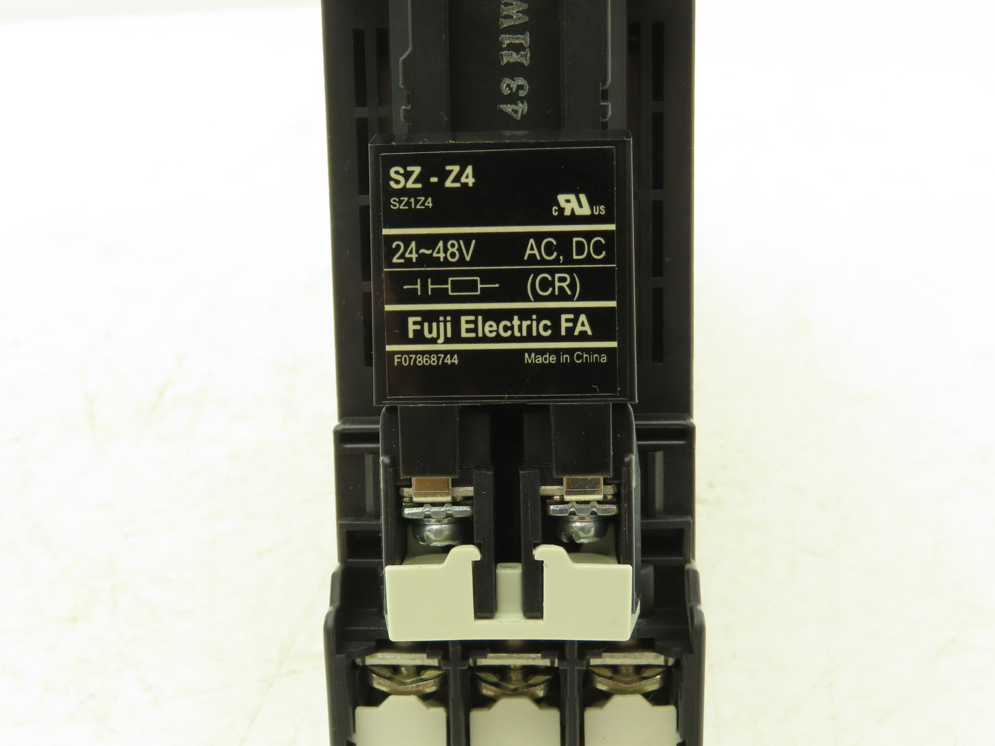 Fuji Elec BM3RSB-P63 Manual Starter .4-.63A Adj Overload w Contactor Lot of 2