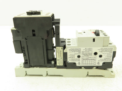 Fuji Elec BM3RSB-P63 Manual Starter .4-.63A Adj Overload w Contactor Lot of 2