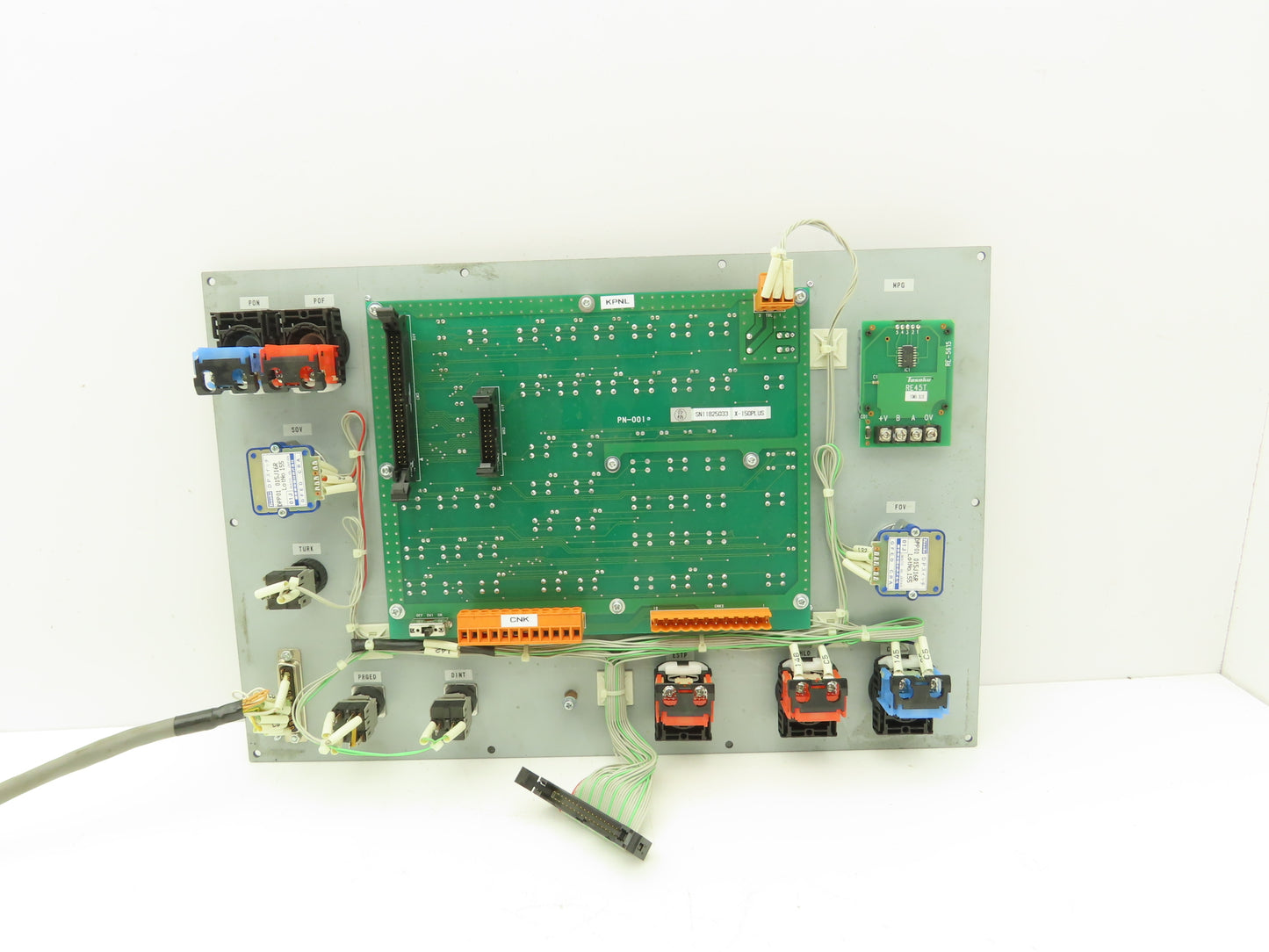 Takamaz PN-001 CNC HMI Controller Panel Push Button W/Pulse Generator X-150PLUS