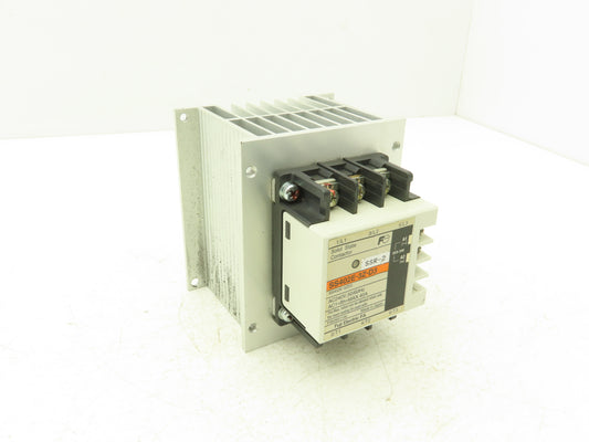 Fuji Electric SS402E-3Z-D3 Solid State Contactor Relay 240vac 50/60Hz .4A 3 Pole