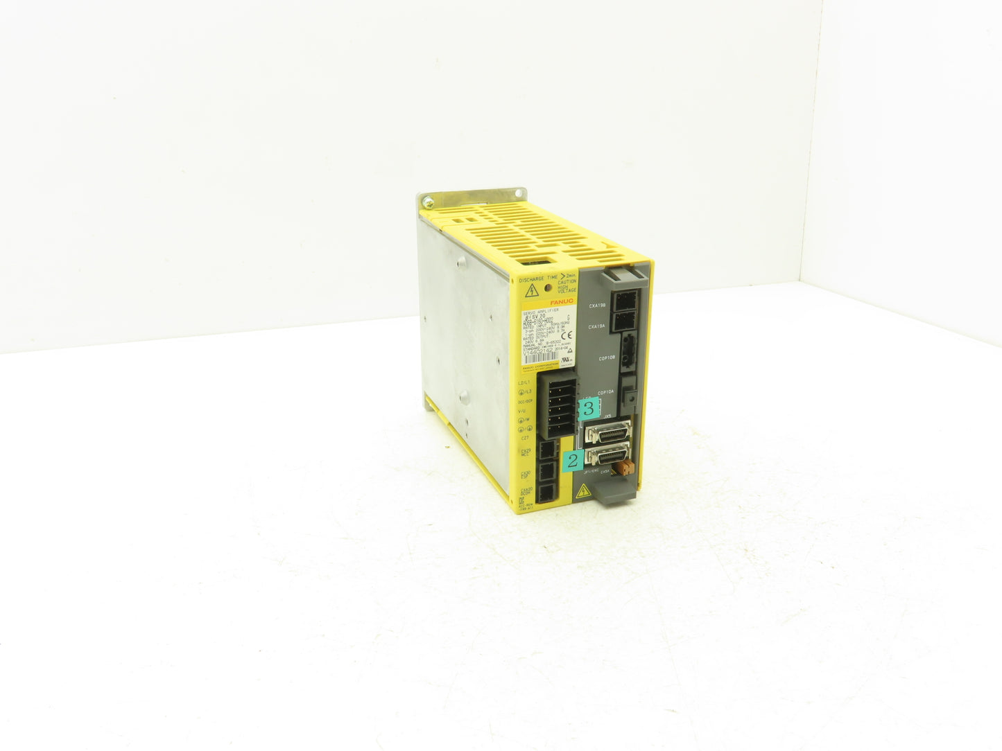 Fanuc A06B-6160-H002 Servo Drive Amplifier Module 240VAC 6.8A Rev G BiSV 20