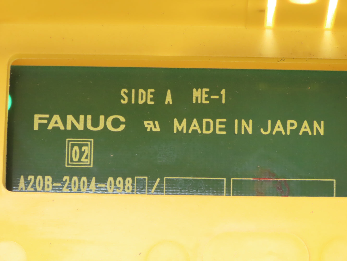 Fanuc A05B-2600-C001 Double Slot Rack Backplane Control Chassis