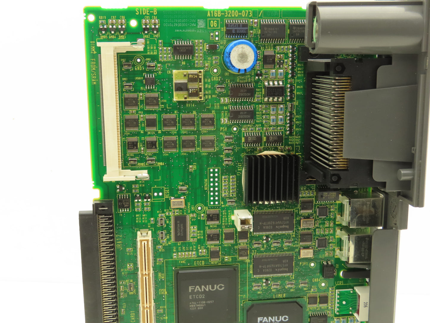 Fanuc A16B-3200-0730/06A Printed Circuit Board PCB Main Control Module Slot Rack