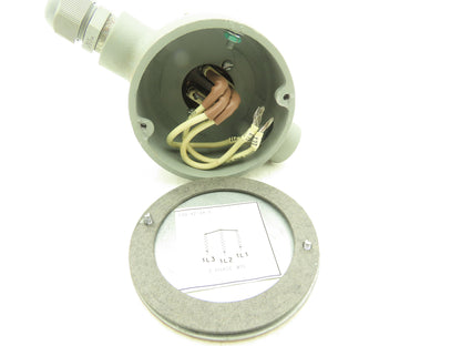 Watlow Firebar BDNF16G13W Immersion Heater 1700W 480V 3PH 1.25" Screw Plug 16"L