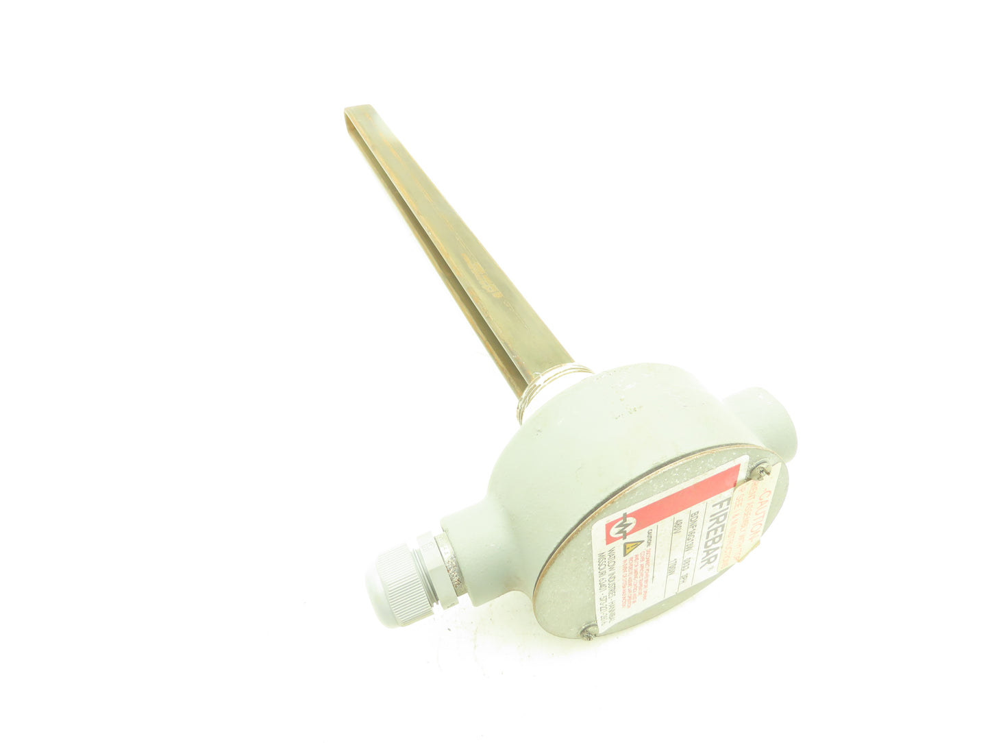 Watlow Firebar BDNF16G13W Immersion Heater 1700W 480V 3PH 1.25" Screw Plug 16"L