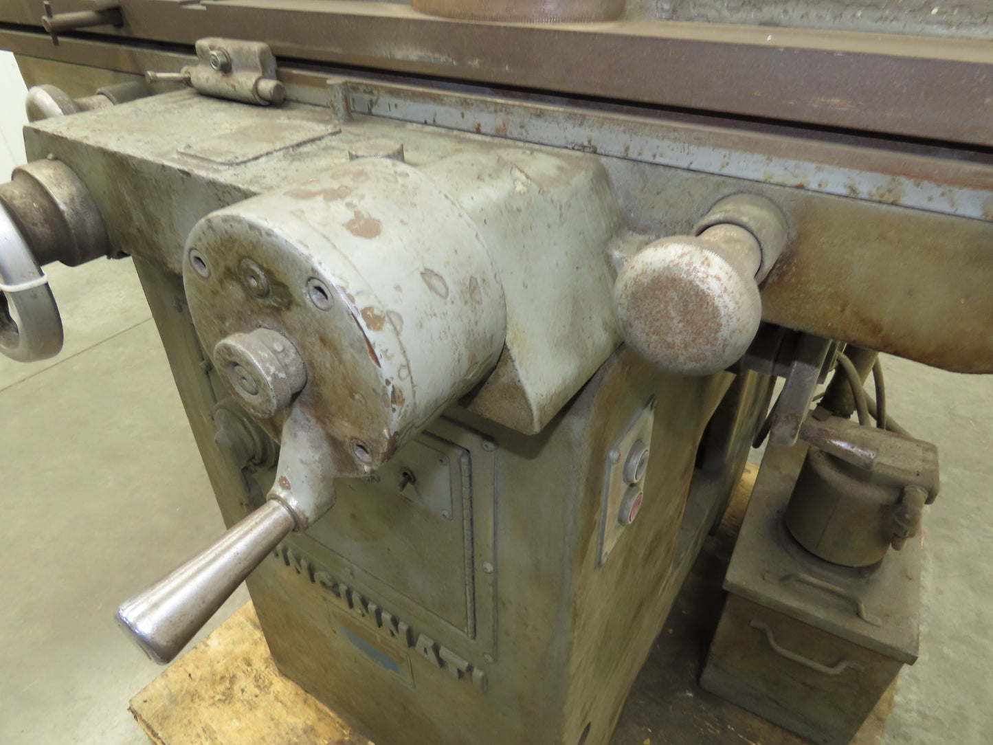 Cincinnati No 2 Vintage Cutter Surface Grinder 460V 3Ph 44" x 6" Bed 6" Wheel