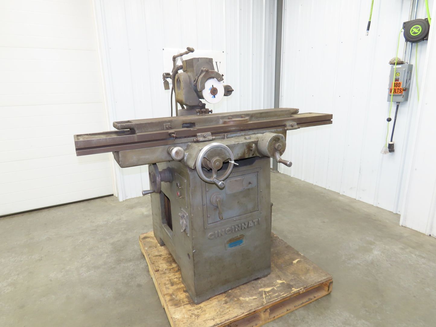 Cincinnati No 2 Vintage Cutter Surface Grinder 460V 3Ph 44" x 6" Bed 6" Wheel