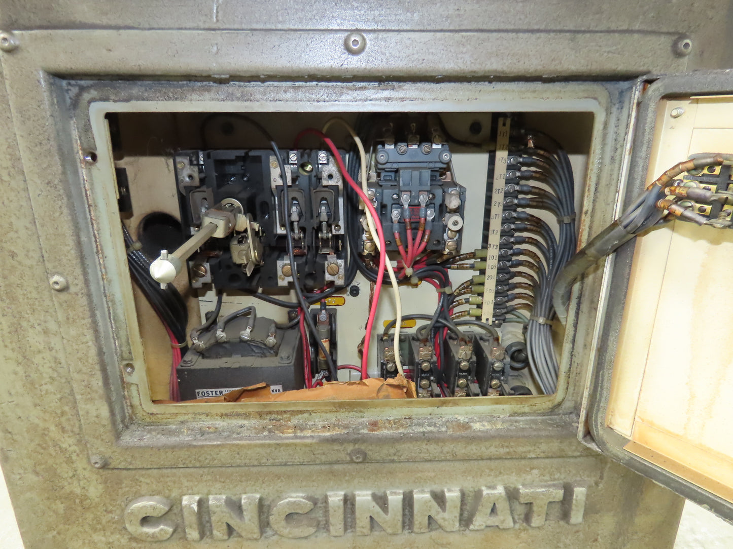 Cincinnati No 2 Vintage Cutter Surface Grinder 460V 3Ph 44" x 6" Bed 6" Wheel
