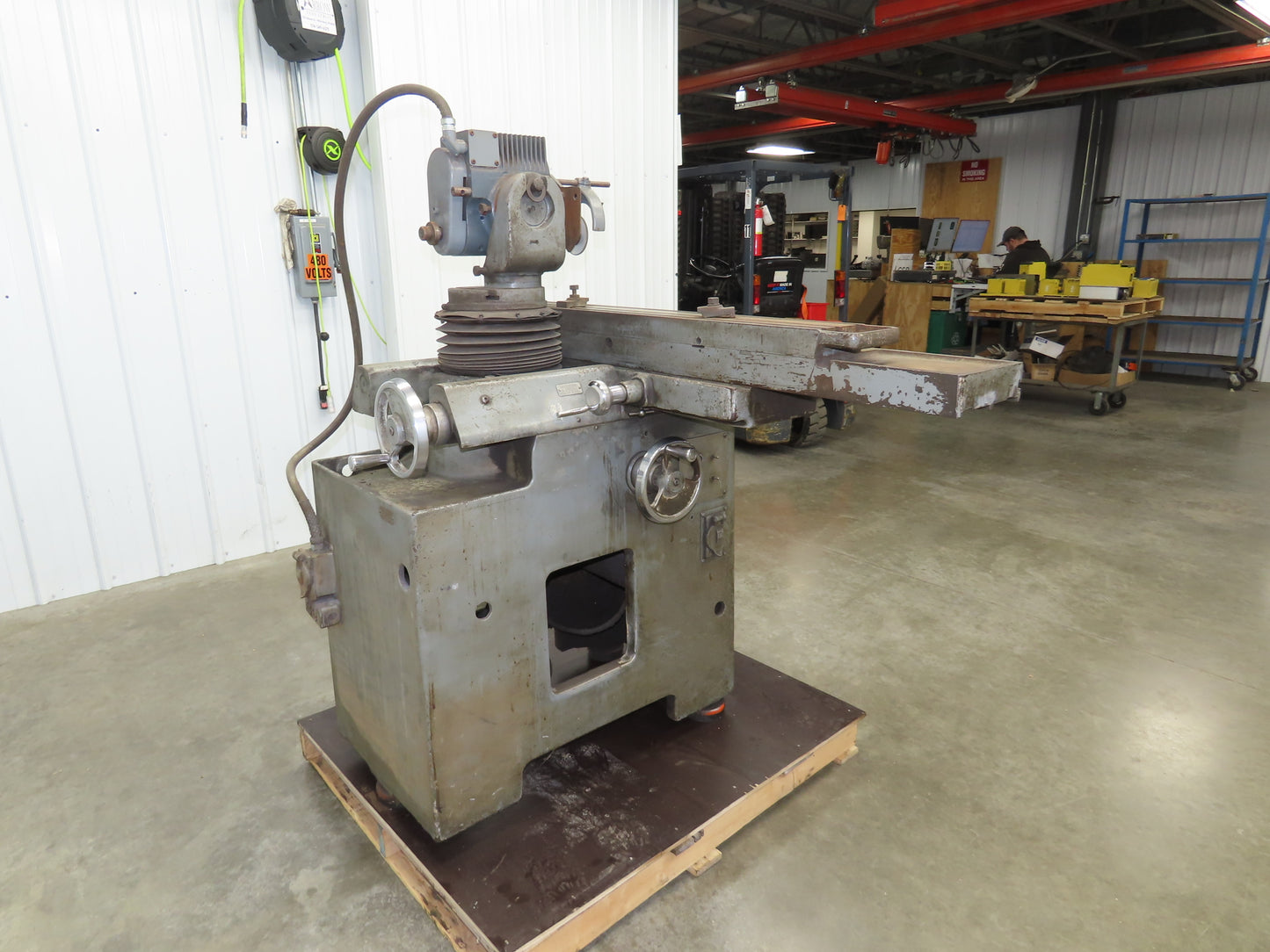 Cincinnati No 2 Vintage Cutter Surface Grinder 460V 3Ph 44" x 6" Bed 6" Wheel