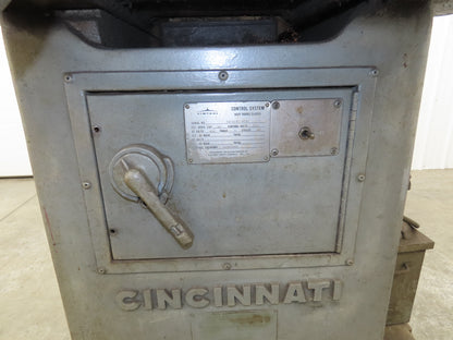 Cincinnati No 2 Vintage Cutter Surface Grinder 460V 3Ph 44" x 6" Bed 6" Wheel