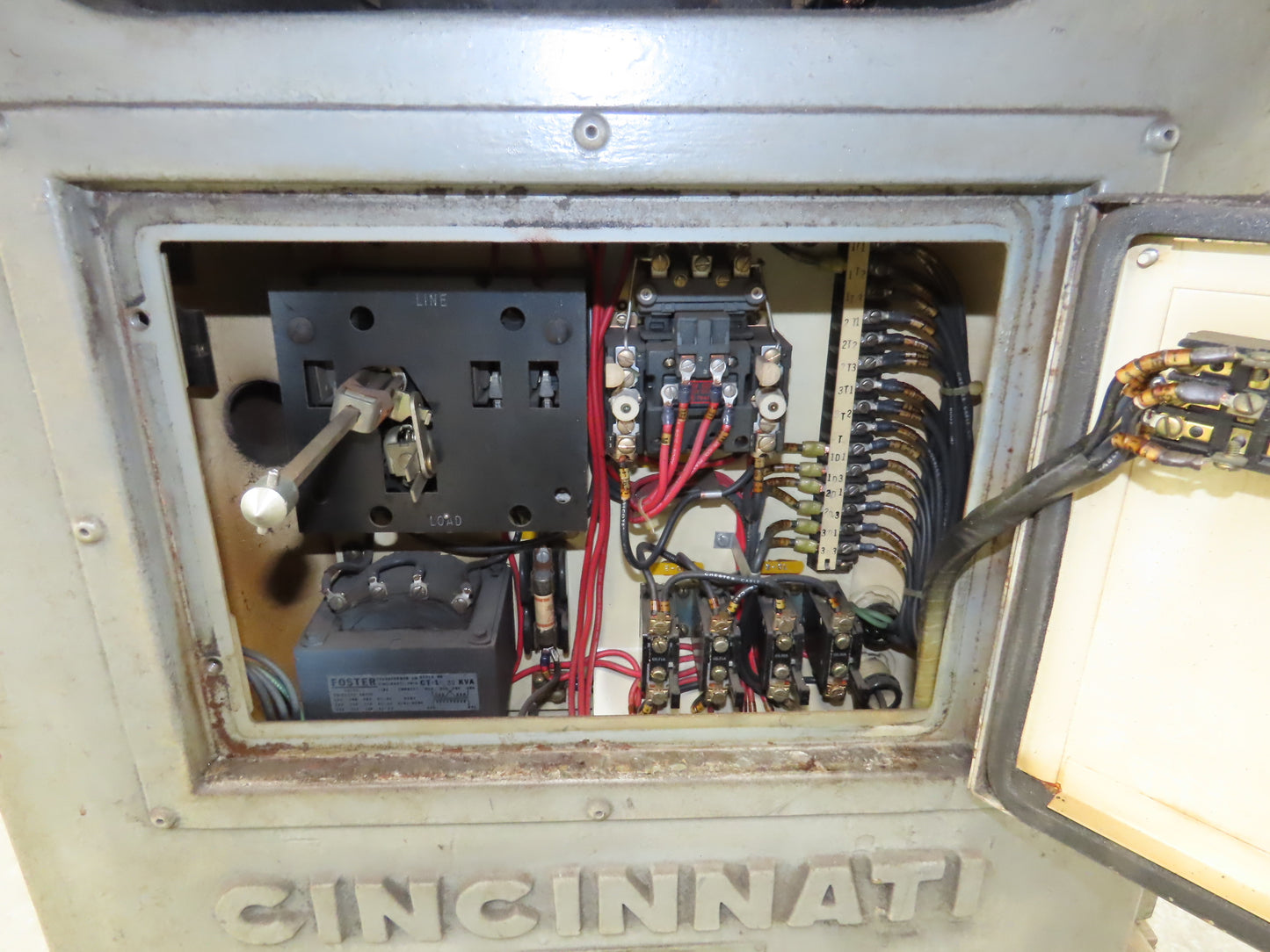 Cincinnati No 2 Vintage Cutter Surface Grinder 460V 3Ph 44" x 6" Bed 6" Wheel