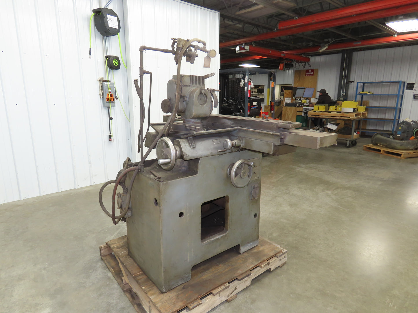 Cincinnati No 2 Vintage Cutter Surface Grinder 460V 3Ph 44" x 6" Bed 6" Wheel