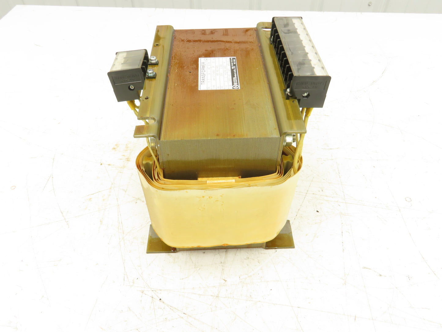 Nissyo 3AX-3-T140501 Step-Down Transformer 3Phase 3kVA 440-460-480V Pri 200V Sec