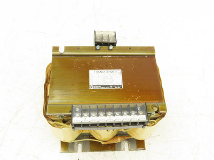 Nissyo 3AX-3-T140501 Step-Down Transformer 3Phase 3kVA 440-460-480V Pri 200V Sec