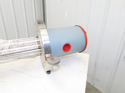 Watlow Watrod FOR751J5S Immersion Heater 50kw 480V 3PH 316SS 4" Flange 51.5"L