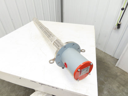 Watlow Watrod FOR751J5S Immersion Heater 50kw 480V 3PH 316SS 4" Flange 51.5"L