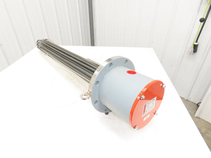 Watlow Watrod 7-21-60-112MY Immersion Heater 60kw 480V 3PH 316SS 6" Flange 41"L