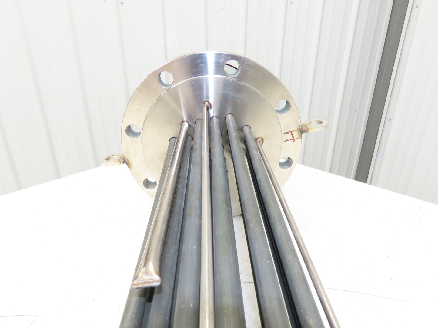 Watlow Watrod 7-21-60-112MY Immersion Heater 60kw 480V 3PH 316SS 6" Flange 41"L