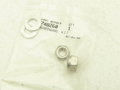 Velvac 709217 10" Center Mount Convex Mirror White Back Mounting Stud 5/16"-18