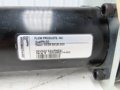 Tolomatic CC25 SK18.000 Pneumatic Air Cable Cylinder Rodless 2.5"Bore 18" Stroke
