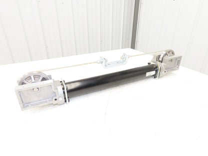 Tolomatic CC25 SK18.000 Pneumatic Air Cable Cylinder Rodless 2.5"Bore 18" Stroke