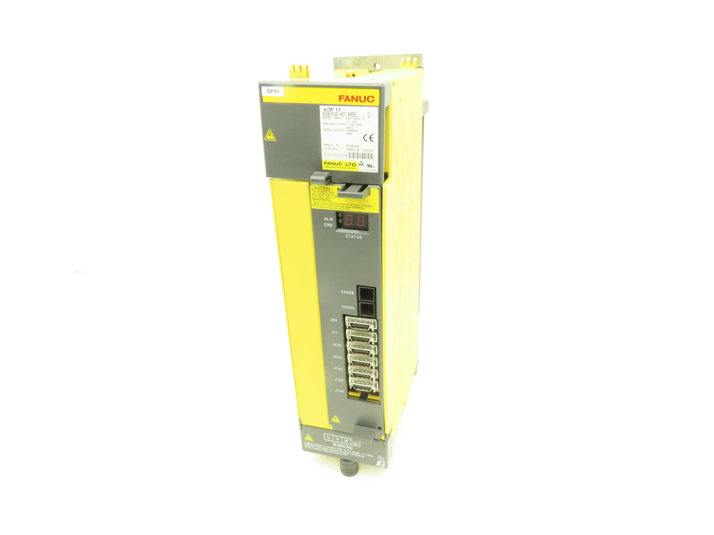 Fanuc A06B-6141-H011 #H580 Servo Drive Amplifier Module 13.2kW 240V aiSP11 Rev D