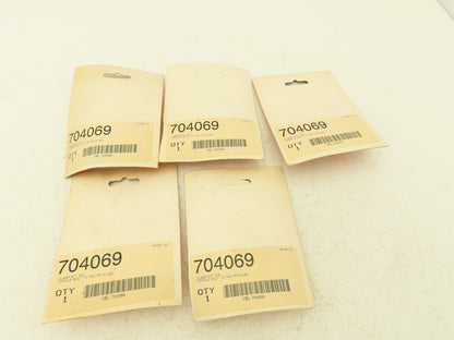 Velvac 704069 Clamp Kit 5/8" Round 5/16" Mounting Hole Aluminum Lot of 5