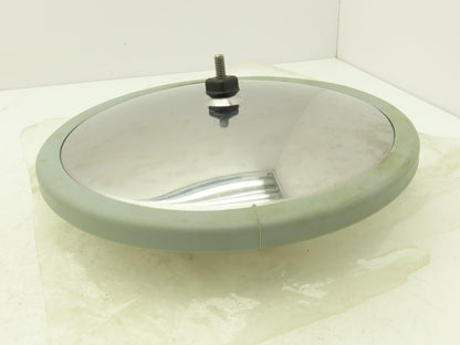 Velvac 709218 10" Center Mount Convex Mirror Stainless Mounting Stud 5/16"-18