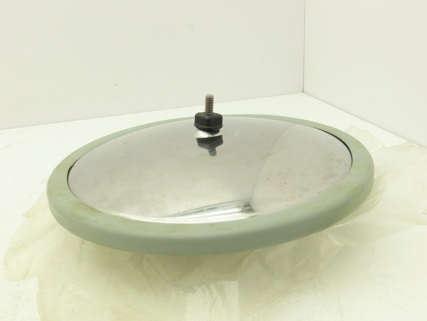 Velvac 709218 10" Center Mount Convex Mirror Stainless Mounting Stud 5/16"-18