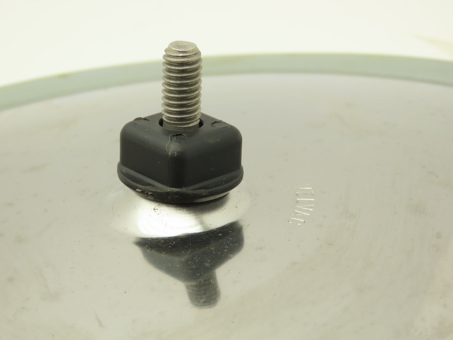 Velvac 709218 10" Center Mount Convex Mirror Stainless Mounting Stud 5/16"-18