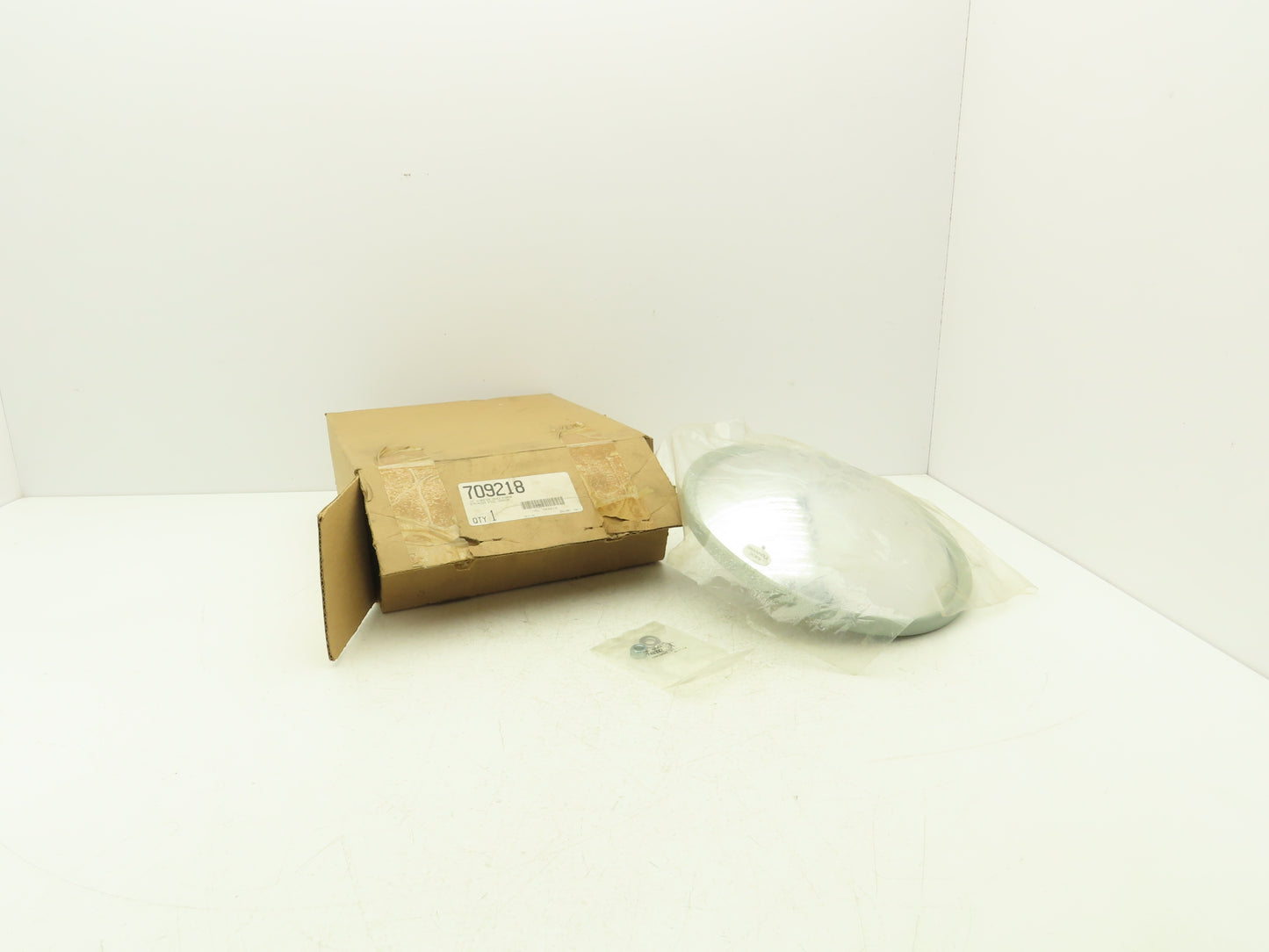 Velvac 709218 10" Center Mount Convex Mirror Stainless Mounting Stud 5/16"-18