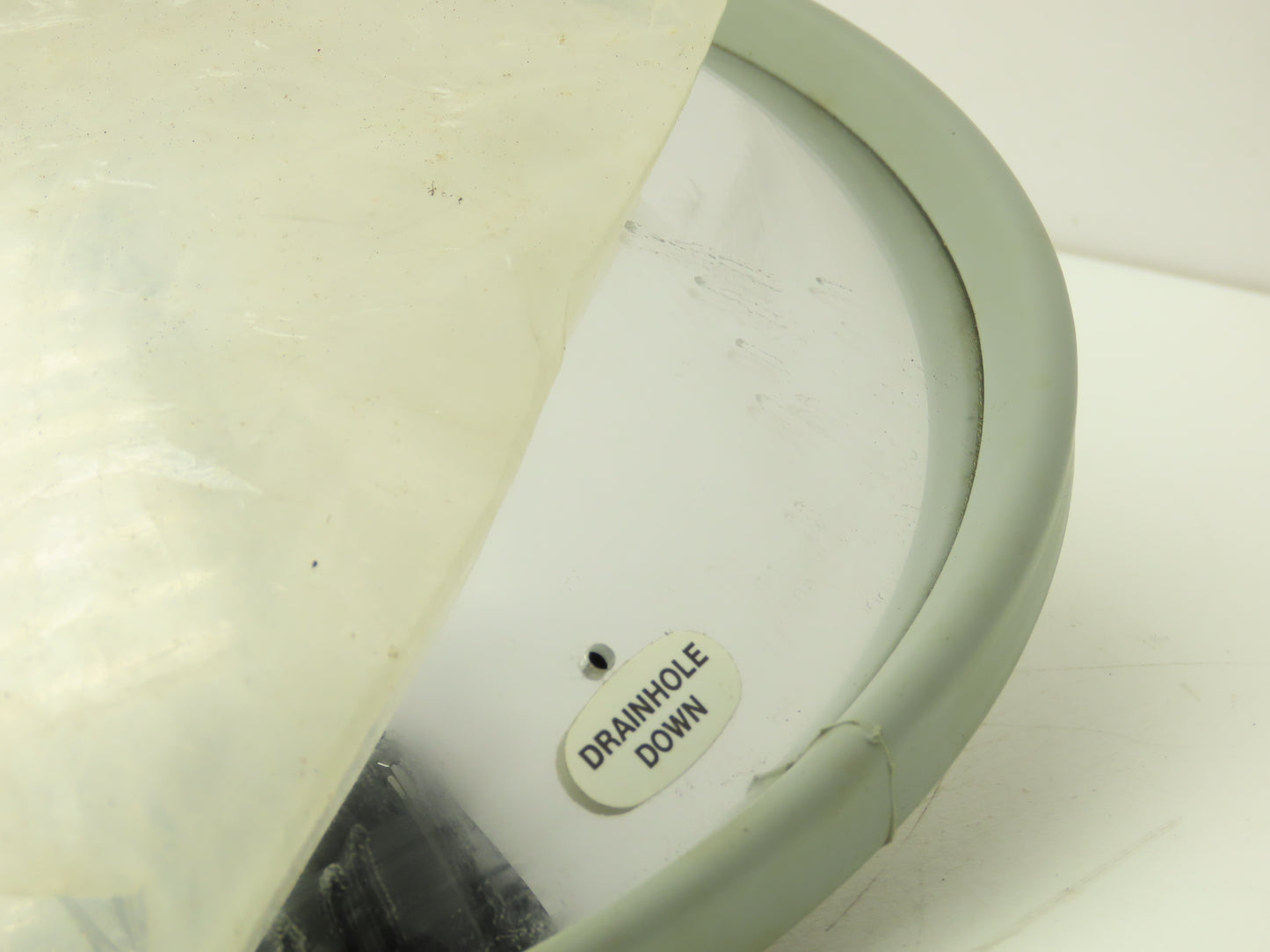 Velvac 709218 10" Center Mount Convex Mirror Stainless Mounting Stud 5/16"-18