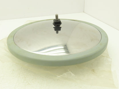 Velvac 709218 10" Center Mount Convex Mirror Stainless Mounting Stud 5/16"-18