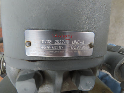 Dresser Roots 10X09 RGS Rotary Lobe Gas Blower Whispair 10x8" IN/Out 1400ACFM