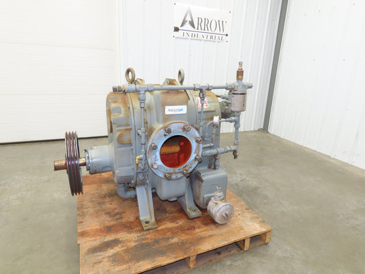 Dresser Roots 10X09 RGS Rotary Lobe Gas Blower Whispair 10x8" IN/Out 1400ACFM