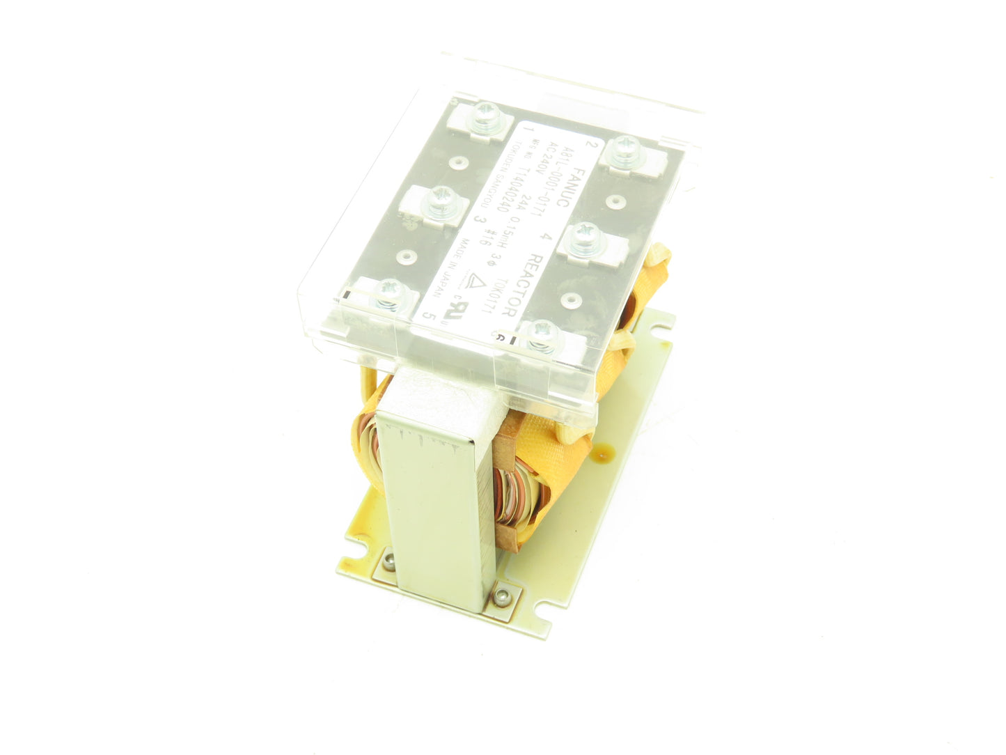 FANUC A81L00010171 A81L-0001-0171 Line Reactor 0.15mH 24A 240VAC 3Ph