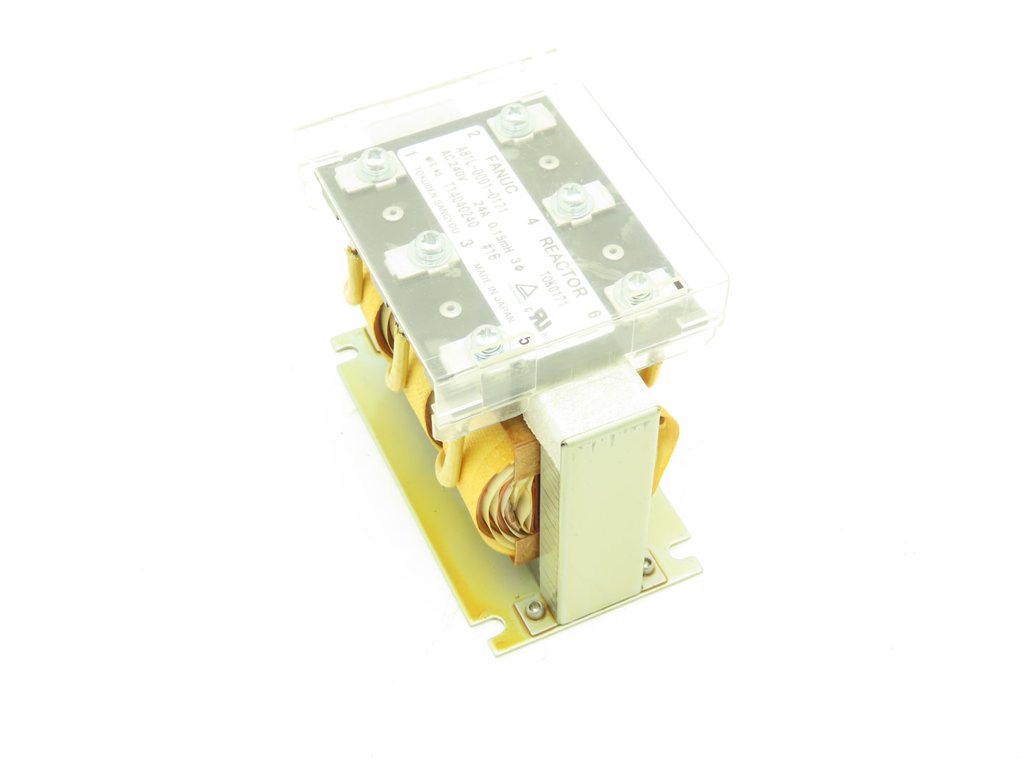 FANUC A81L00010171 A81L-0001-0171 Line Reactor 0.15mH 24A 240VAC 3Ph