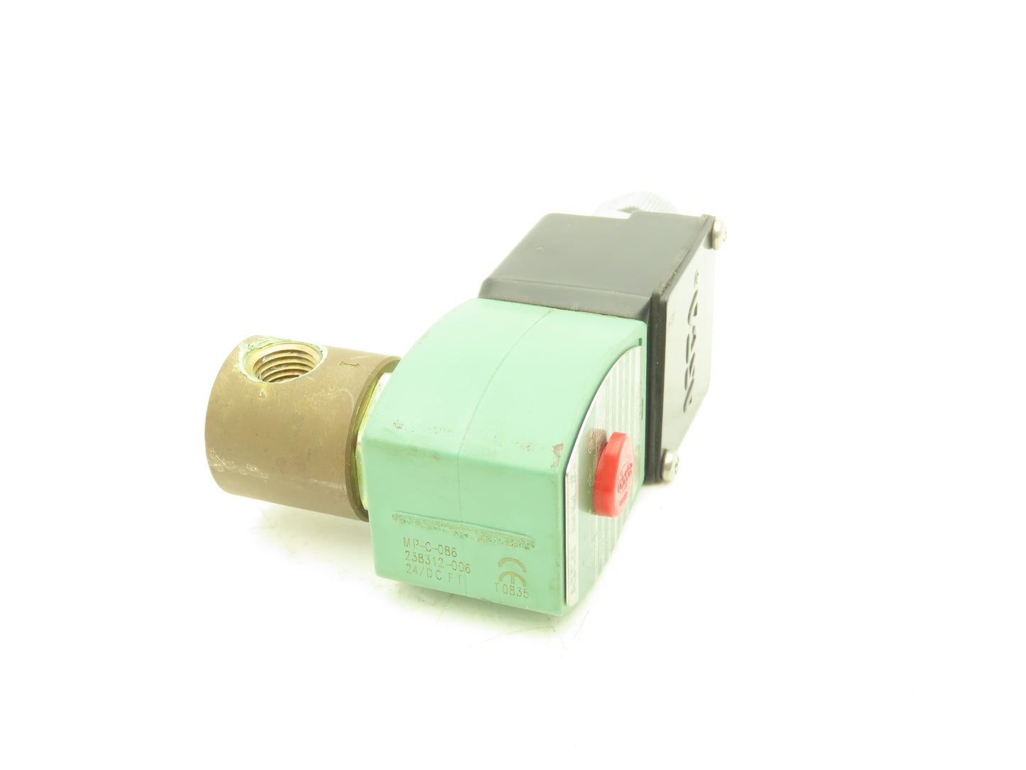 Asco Red Hat JKF8262G020 Brass Solenoid Valve 2-Way 1/4"NPT 24VDC NC