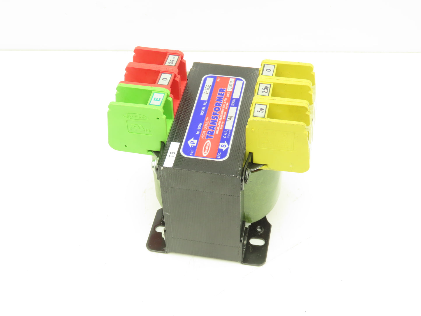 Swallow Power Transformer HV 24V LV 2.5-5V 1PH 50/60Hz