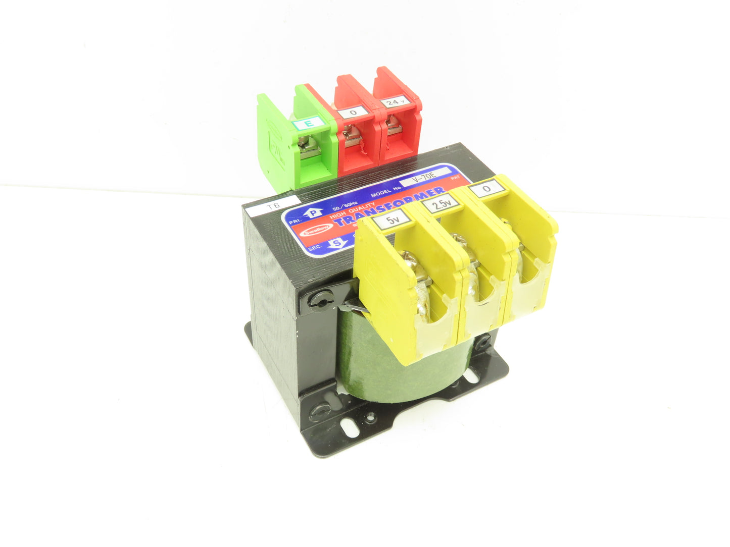 Swallow Power Transformer HV 24V LV 2.5-5V 1PH 50/60Hz